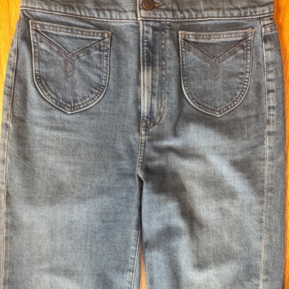 Veronica Beard Crosbie Wide Leg High Rise Jean Sz 29 - Picture 2 of 12